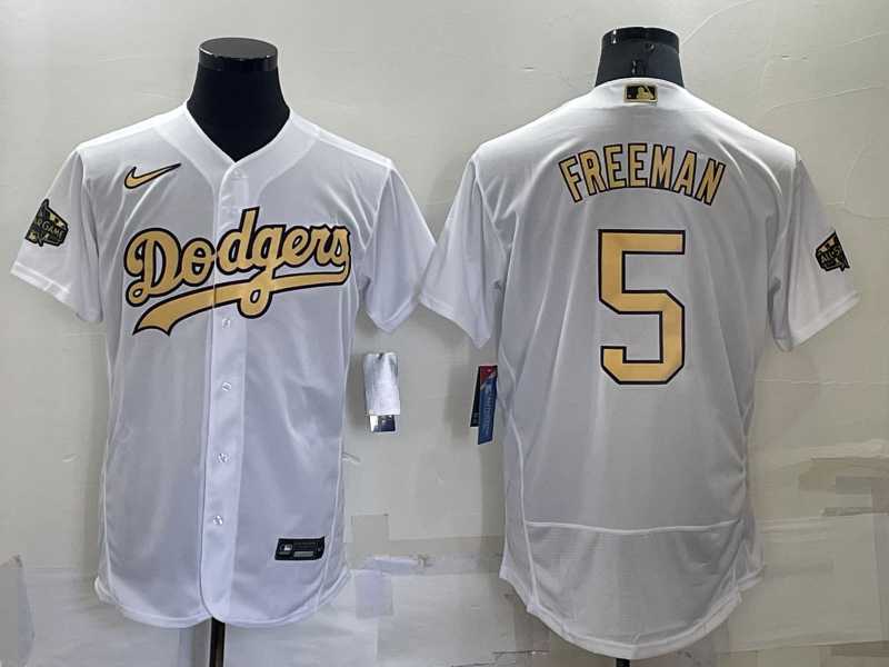 Los Angeles Dodgers #5 Freddie Freeman White 2022 All Star Stitched Flexbase Nike Jersey,We sell and wholesale Los Angeles Dodgers #5 Freddie Freeman White 2022 All Star Stitched Flexbase Nike Jersey on line form chian!
